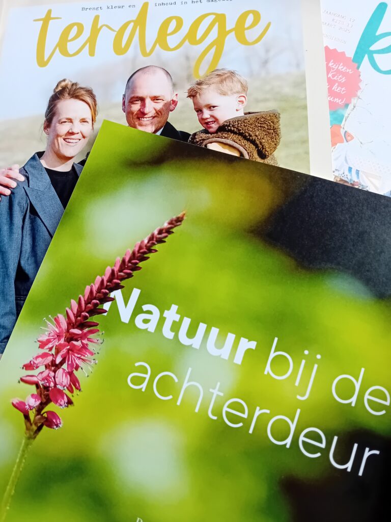 terdege magazine
tijdschrift interview tuin tuinontwerper amersfoort hovenier
